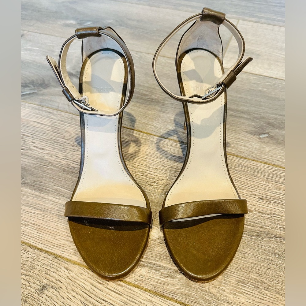 Theory Nappa High Heel Sandal